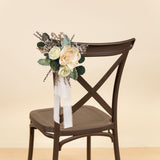 Luxe Green Chiffon Chair Decoration