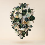 Luxe Green Cascade Bouquet