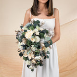 Luxe Green Cascade Bouquet