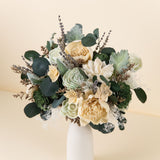 Luxe Green Vase Centerpiece