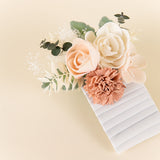 Luxe Blush Groom's Pocket Boutonniere