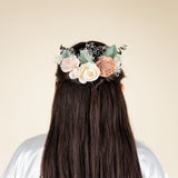 Luxe Blush Hairpiece