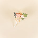 Luxe Blush Simple Boutonniere