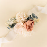 Luxe Blush Simple Corsage