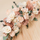 Luxe Blush Wedding Arch Decor (Set of 2)