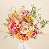 Summer Sunset Bridesmaid Bouquet