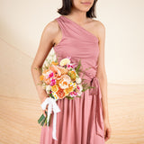 Summer Sunset Bridesmaid Bouquet