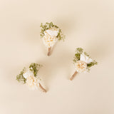 Perfect Simplicity Boutonniere (Set Of 3)