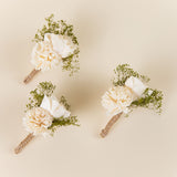 Perfect Simplicity Boutonniere (Set Of 3)