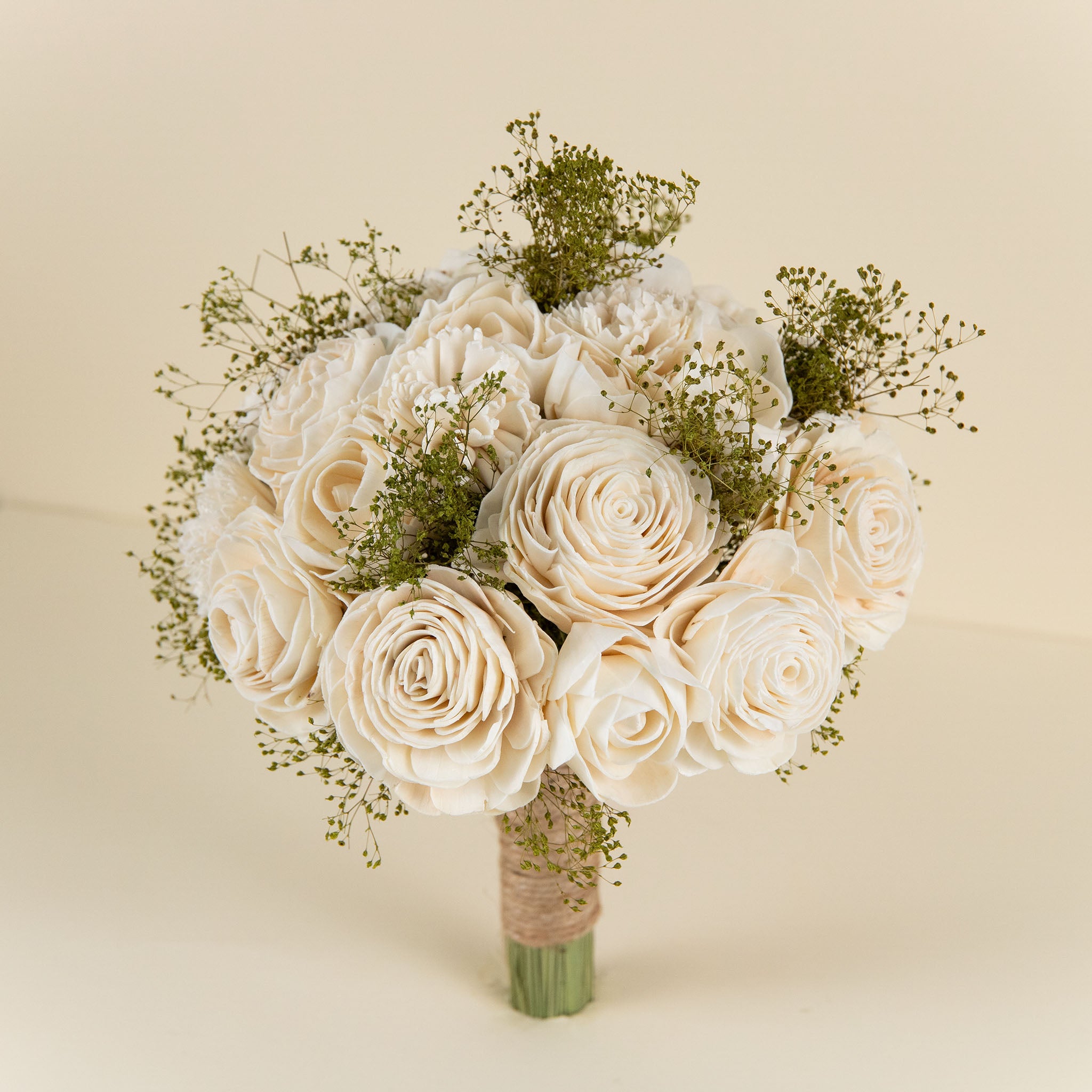 Perfect Simplicity Bridesmaid Bouquet – Sola Wood Flowers