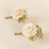 Perfect Simplicity Father's Boutonniere (Set of 2)