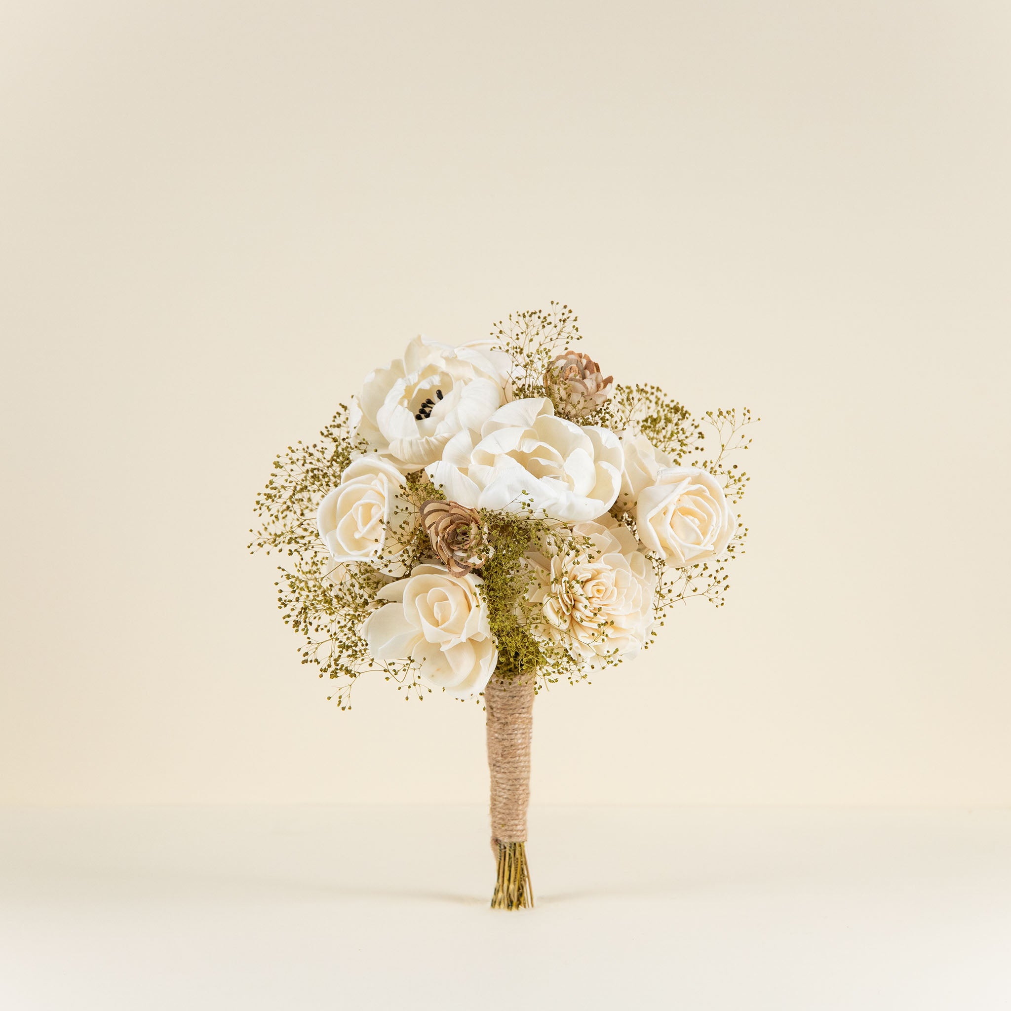Wild Style Perfect Simplicity Bridesmaid Bouquet – Sola Wood Flowers