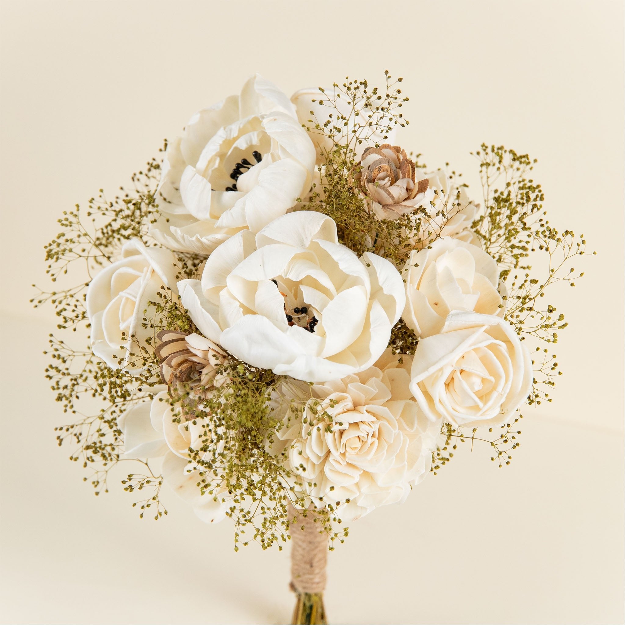 Wild Style Perfect Simplicity Bridesmaid Bouquet – Sola Wood Flowers