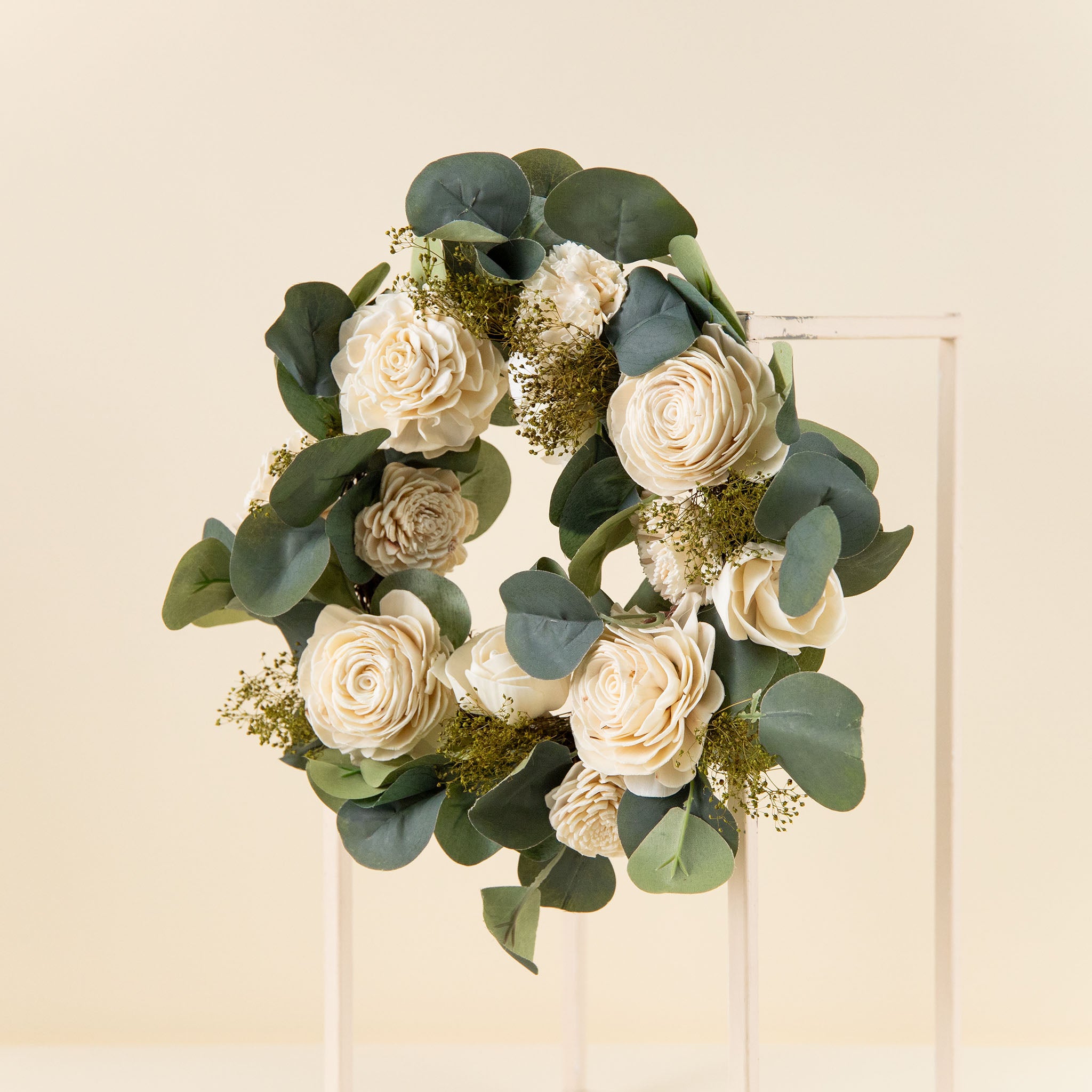 Perfect Simplicity Wreath (Small) – Sola Wood Flowers