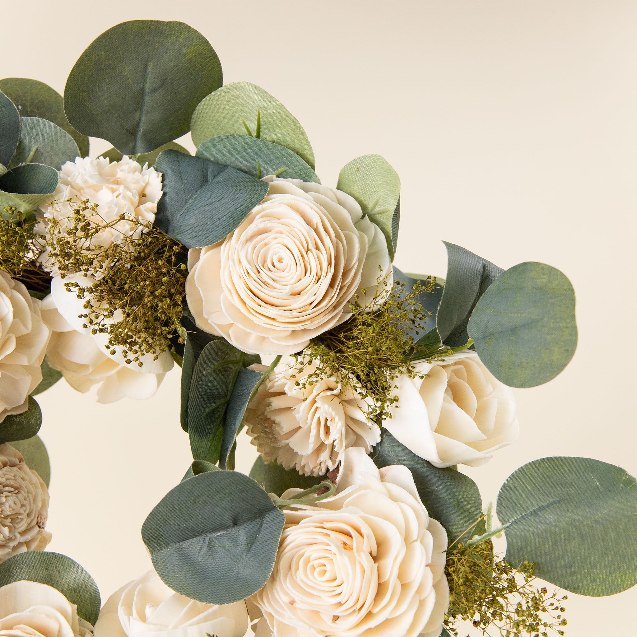 Perfect Simplicity Wreath (Small) – Sola Wood Flowers