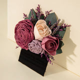 Luxe Peony Groom's Pocket Boutonniere