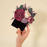 Luxe Peony Groom's Pocket Boutonniere