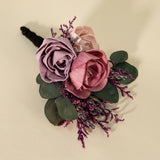 Luxe Peony Simple Boutonniere
