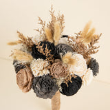 Retro Modern Bridesmaid Bouquet
