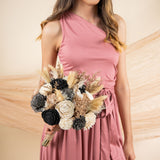 Retro Modern Bridesmaid Bouquet