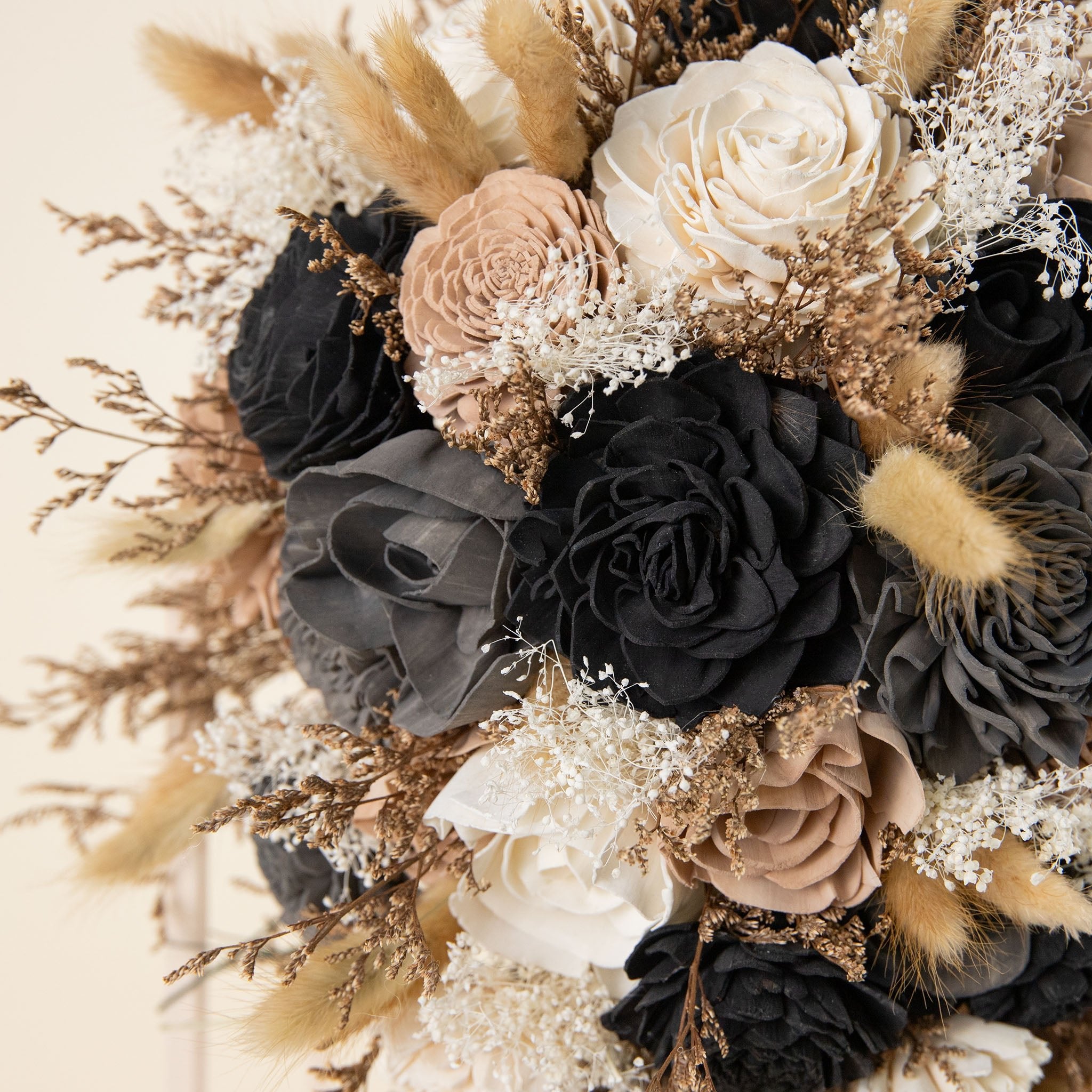 Retro Modern Cascade Bouquet – Sola Wood Flowers