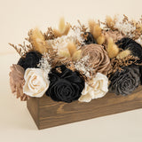 Retro Modern Wedding Centerpiece