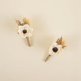 Retro Modern Father's Boutonniere (Set of 2)