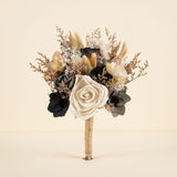 Wild Style Retro Modern Bridesmaid Bouquet