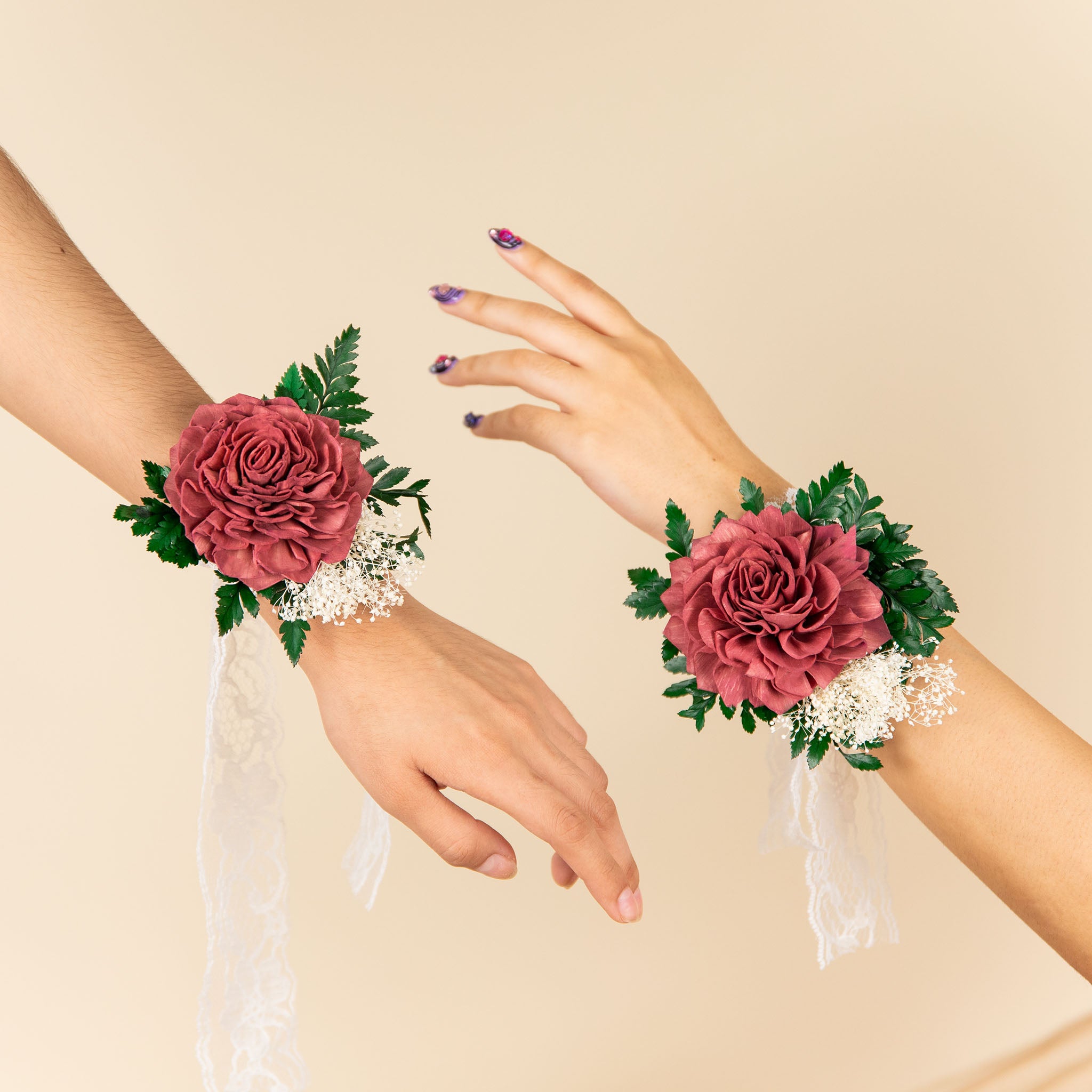 Romance Mother's Corsage (Set of 2) – Sola Wood Flowers