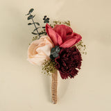 Rose Groom's Boutonniere