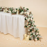 Silver Sage Cascading Garland Centerpiece