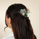 Silver Sage Hairpiece