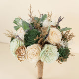 Silver Sage Bridesmaid Bouquet