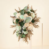 Silver Sage Cascade Bouquet