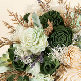Silver Sage Cascade Bouquet