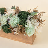 Silver Sage Wedding Centerpiece
