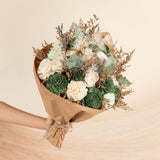 Silver Sage Loose Flower Bouquet