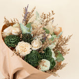 Silver Sage Loose Flower Bouquet
