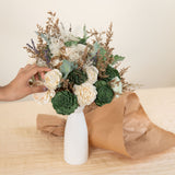 Silver Sage Loose Flower Bouquet