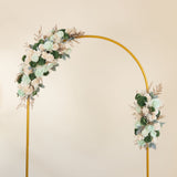 Silver Sage Wedding Arch Decor
