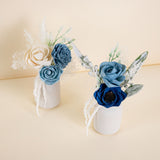 Blue Snow Bud Vase Pack