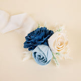 Blue Snow Corsage (Set of 3)