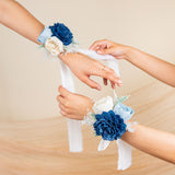 Blue Snow Corsage (Set of 3)
