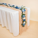 Blue Snow Garland