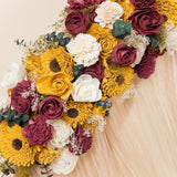 Sunflower Daze Wedding Arch Decor