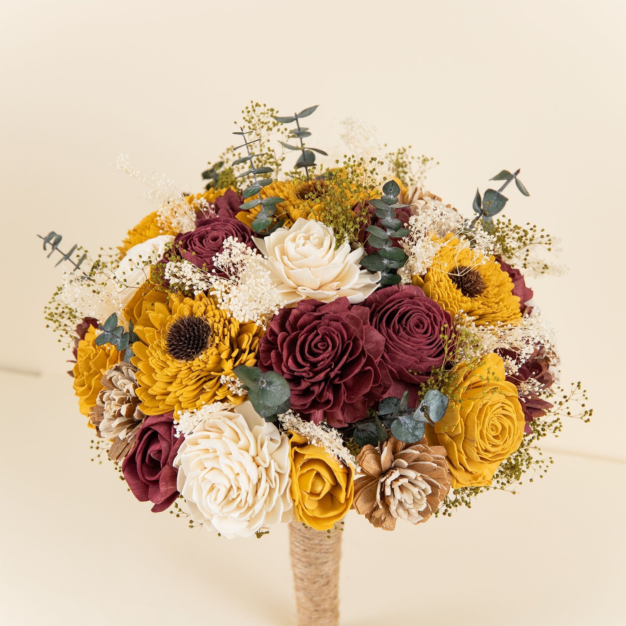 Sunflower Daze Bridal Bouquet – Sola Wood Flowers