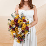 Extra Large Cascade Bouquet - Sunflower Daze