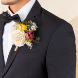 Sunflower Daze Groom's Boutonniere