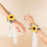 Sunflower Daze Mother's Corsage (Set of 2)