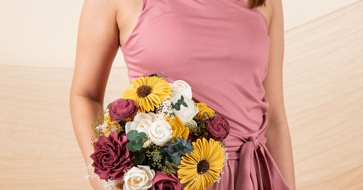 Wild Style Sunflower Daze Bridesmaid Bouquet*